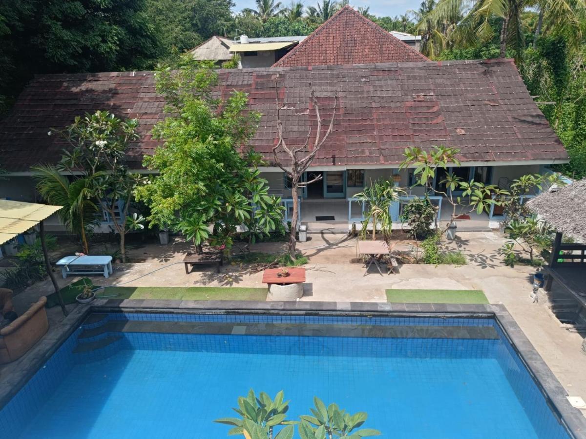 Silversky Bungalows Gili Trawangan Buitenkant foto